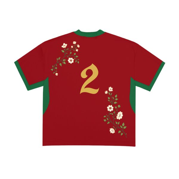MOROCCO EMBROIDERED JERSEY