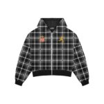 Union Jack Plaid Zipup