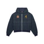 Union Jack Plaid Zipup