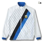 Argentina 24/25 White/Blue Striped Reversible Windbreaker
