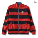 CR Flamengo Vintage Striped Reversible Windbreaker