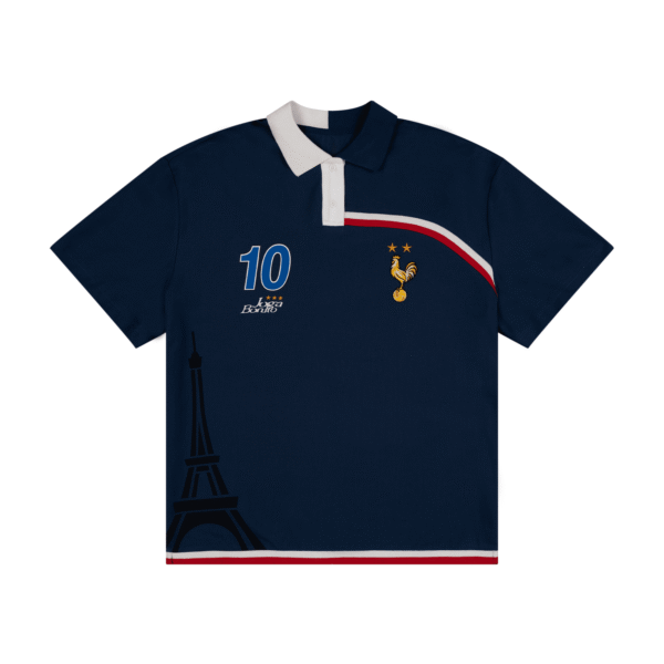 Joga Bonito Polo (Navy / Red / White)