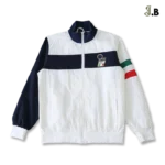 Italy Retro White/Navy Windbreaker