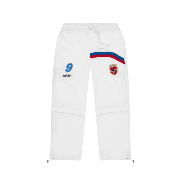 Joga Bonito Trackpant (White / Red / Blue)