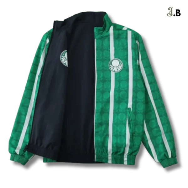 Palmeiras SP Vintage Green Reversible Windbreaker