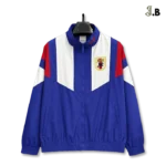 Retro Japan Color Block Windbreaker