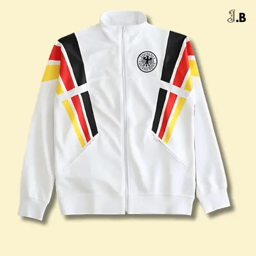 retro-uefa-white-germany-training-jacket-5094677 Retro UEFA White Germany Training Jacket