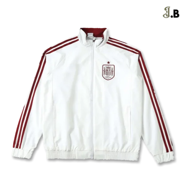 Spain 2026 World Cup White/Red Windbreaker